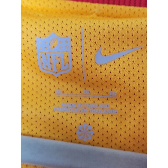 Men's XL Nike Red Kansas City Chiefs Sideline Athletic Stack V-Neck Pullover - Picture 5 of 9